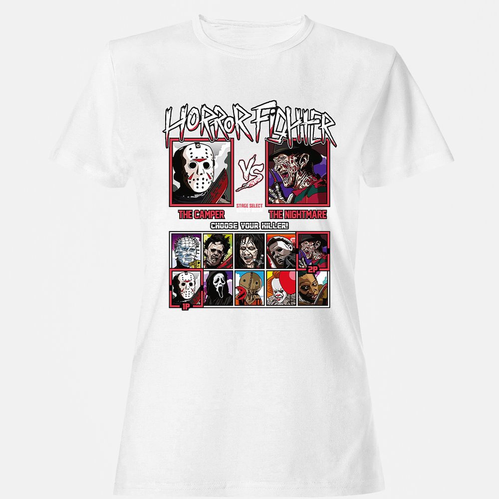 Women's T-Shirt - NJCPDTVJ - White - 16