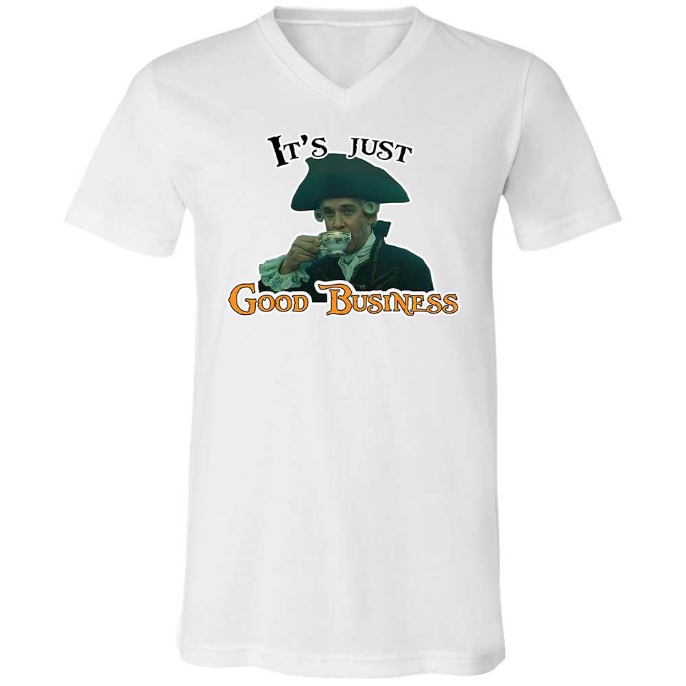 Unisex V-Neck T-Shirt - AFDBNQ8D - White - 16
