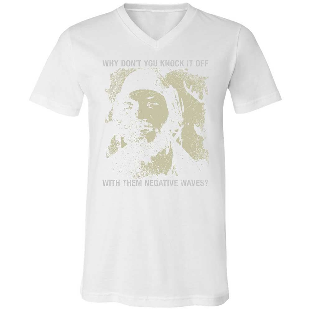 Unisex V-Neck T-Shirt - N8TWV14J - White - 16