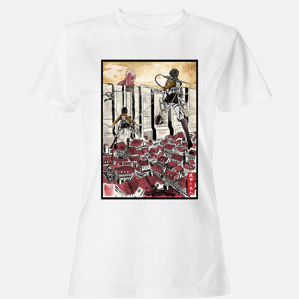 Women's T-Shirt - EJWCKTRY - White - 16