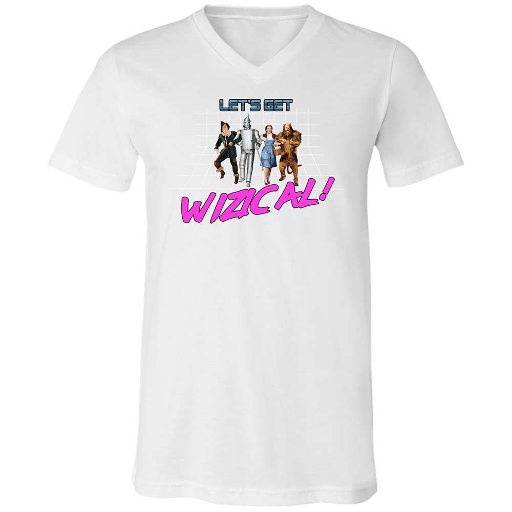 Unisex V-Neck T-Shirt - PM9Q4QXW - White - 16