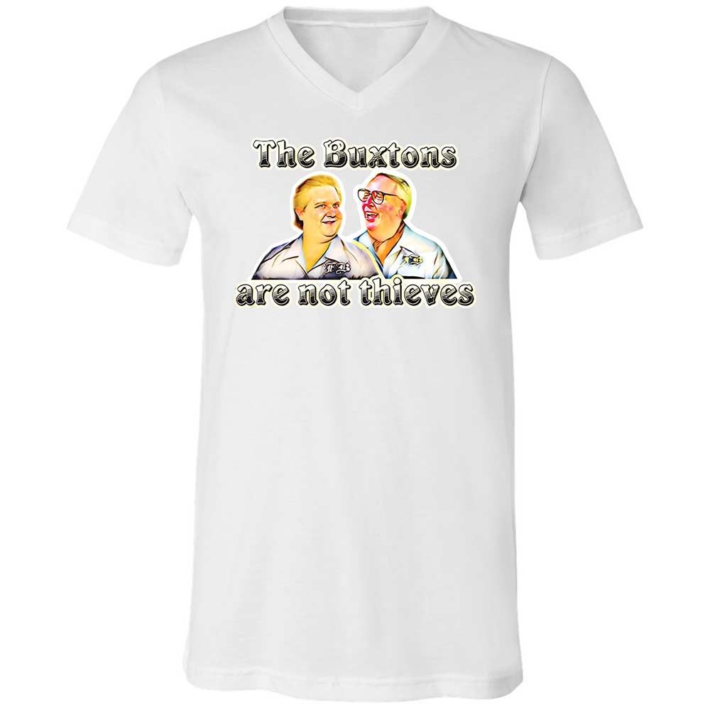 Unisex V-Neck T-Shirt - Z3MKLD1D - White - 16