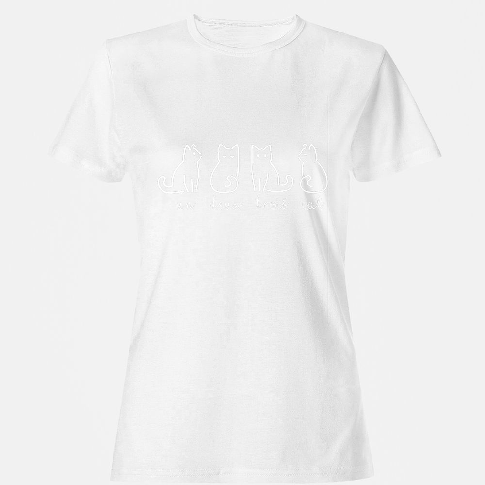 Women's T-Shirt - QFMMNEUU - White - 16