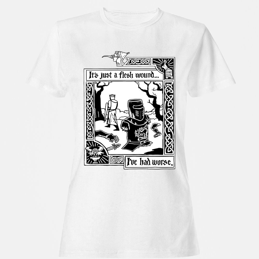 Women's T-Shirt - XKP4B1XQ - White - 16