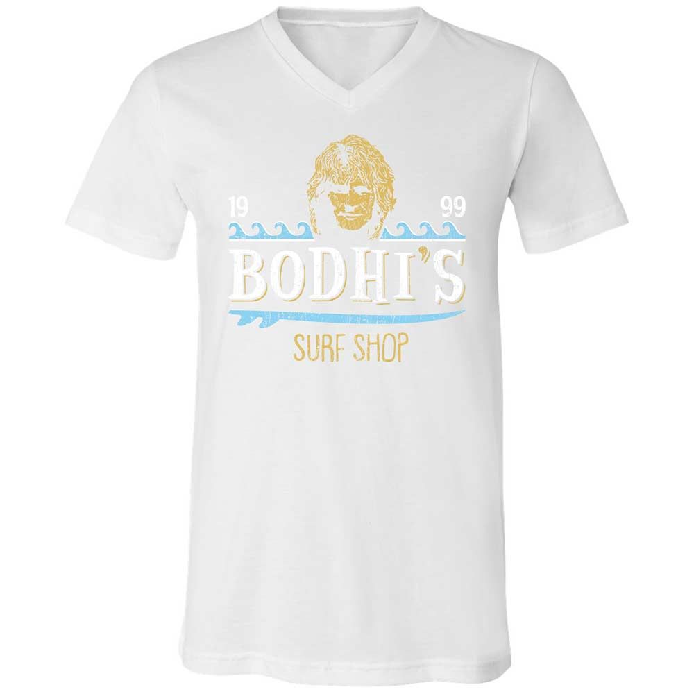 Unisex V-Neck T-Shirt - 1MEY3HEL - White - 16