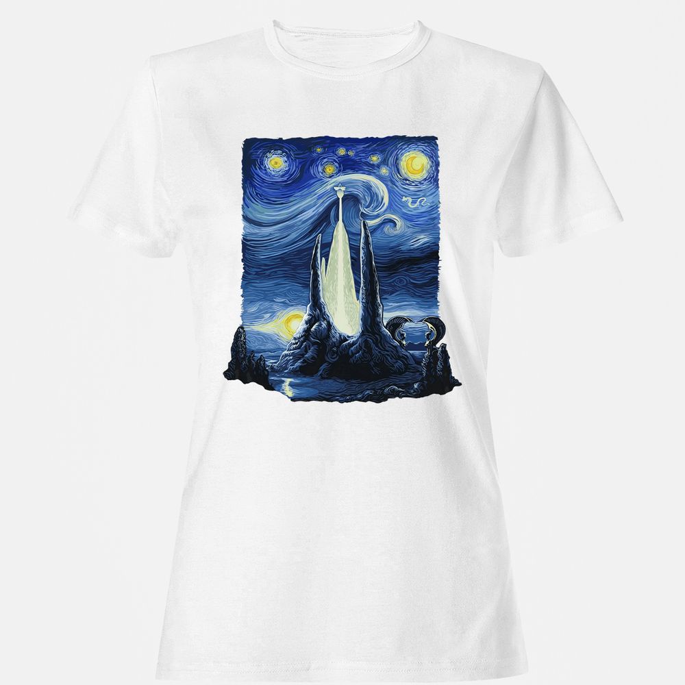 Women's T-Shirt - Q8VD7K95 - White - 16