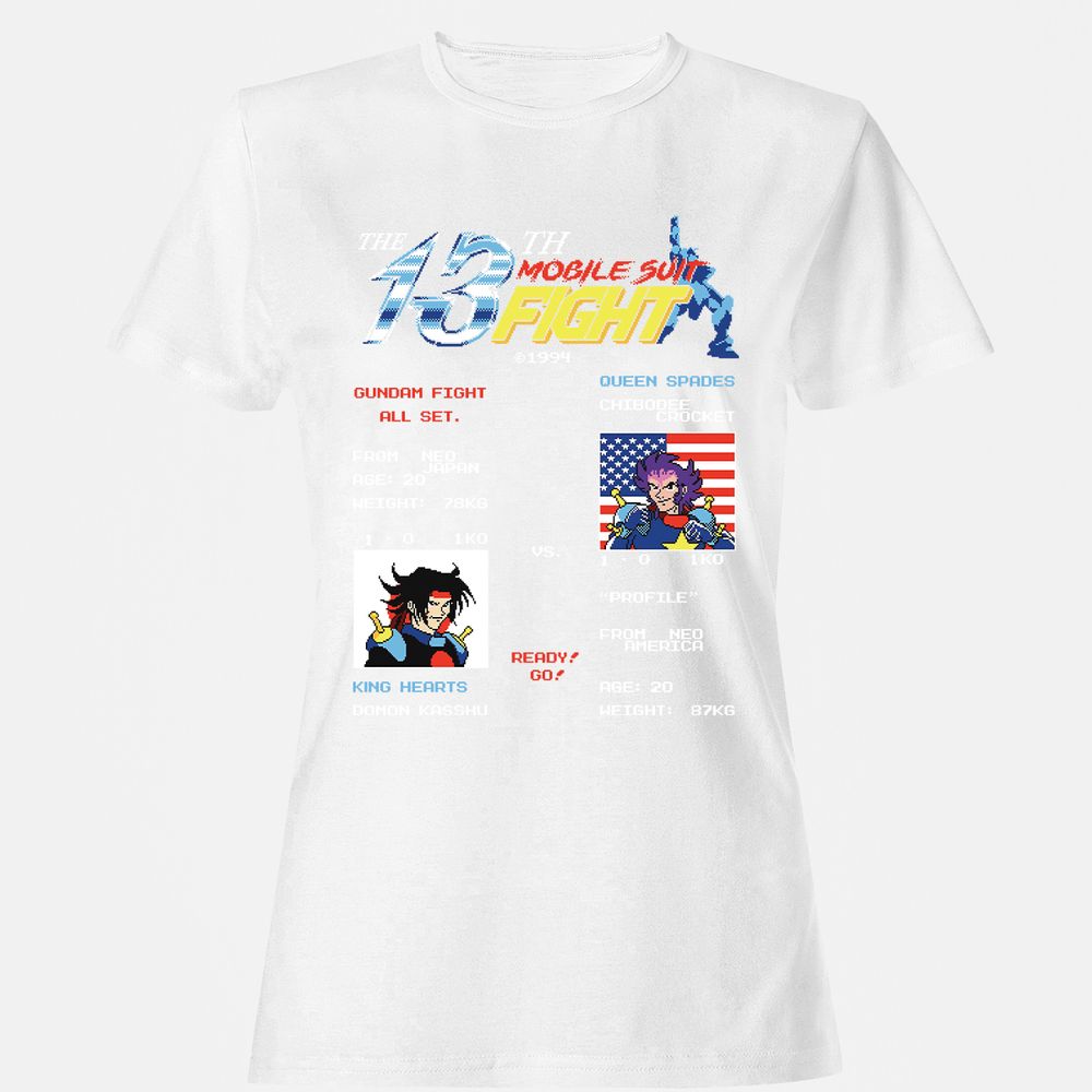 Women's T-Shirt - AVBU1Z8Q - White - 16