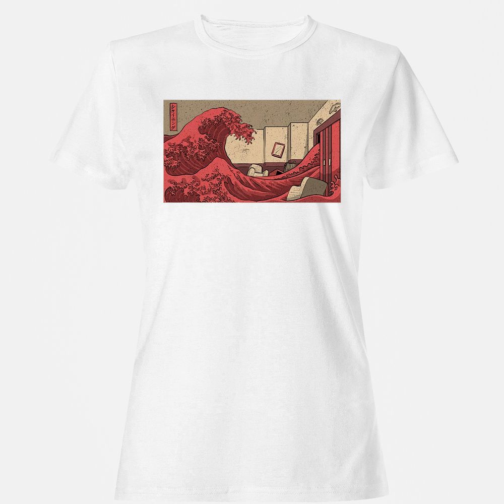 Women's T-Shirt - QAE655DL - White - 16