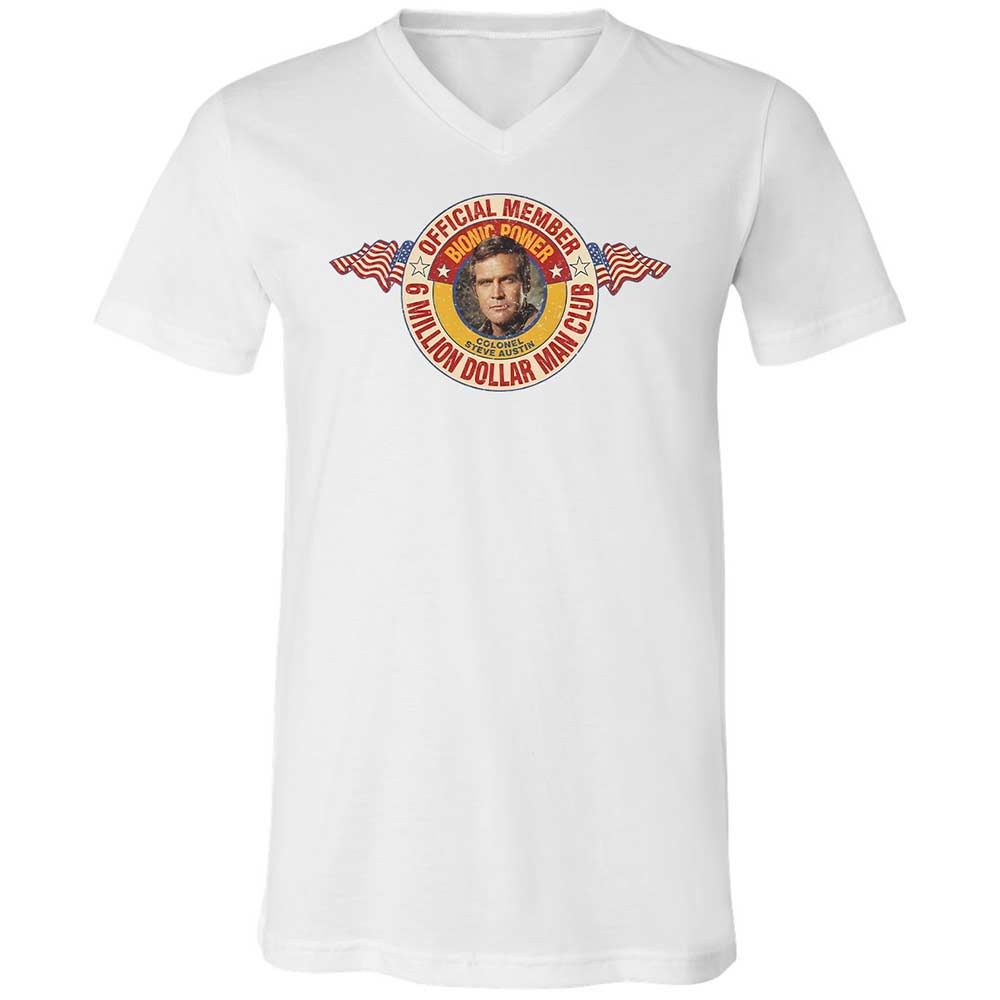 Unisex V-Neck T-Shirt - ER8ULAD9 - White - 16