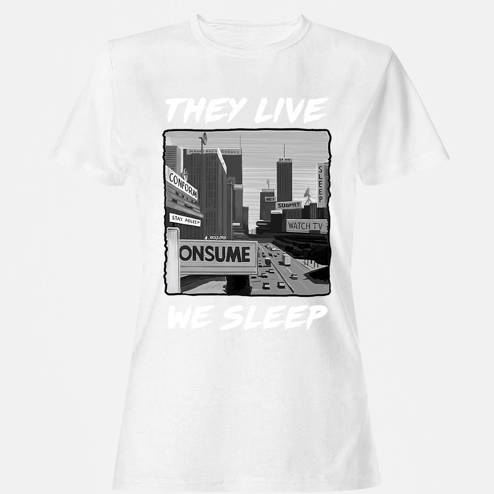 Women's T-Shirt - CR95SDLK - White - 16