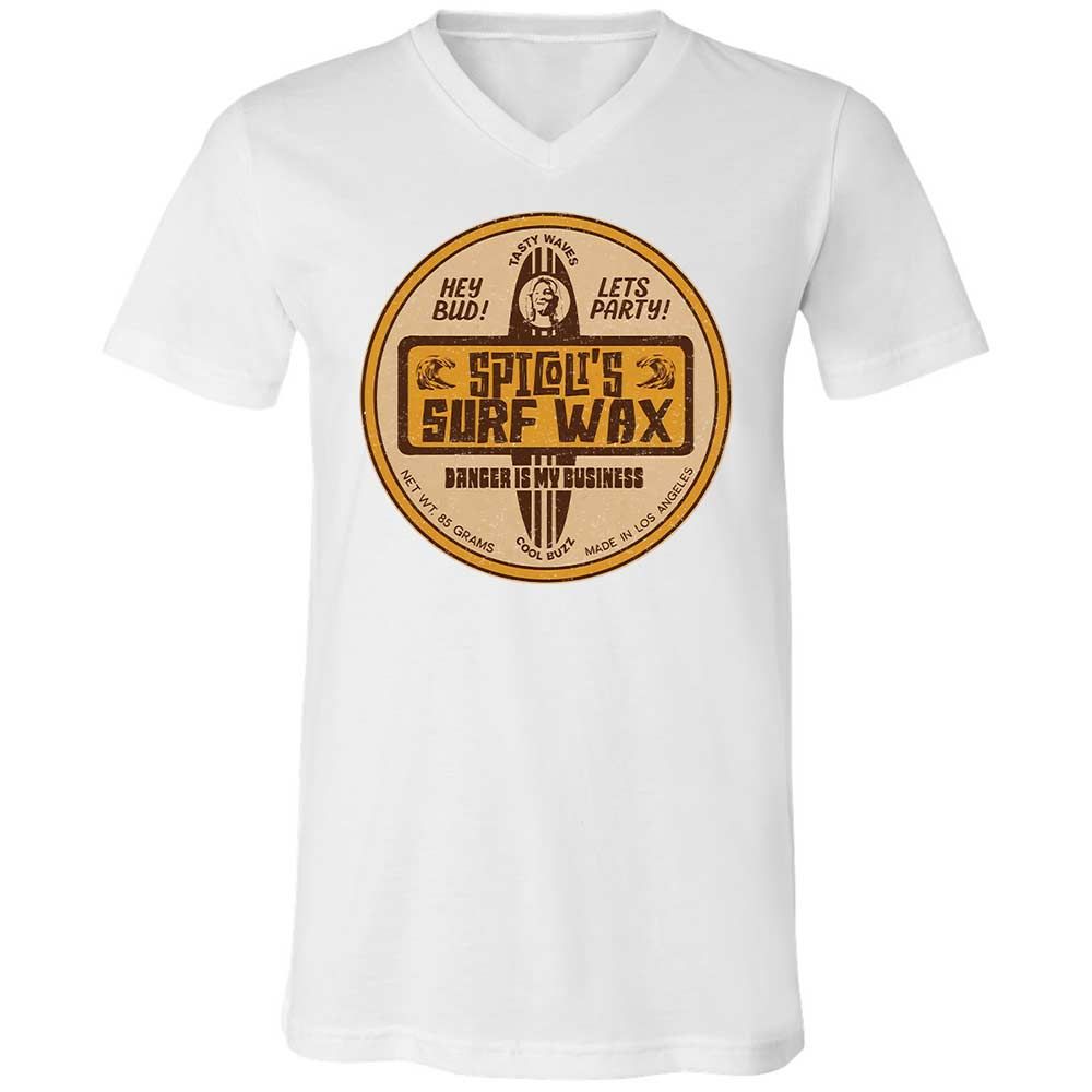 Unisex V-Neck T-Shirt - FNB8BT3G - White - 16