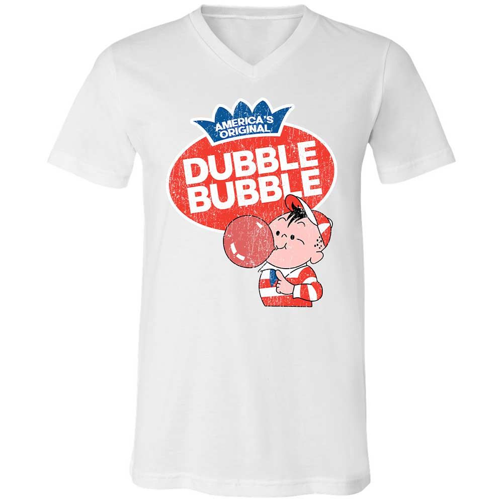 Unisex V-Neck T-Shirt - L2UQU8S7 - White - 16