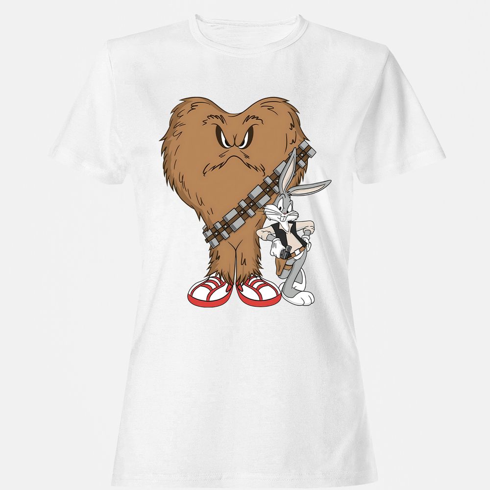 Women's T-Shirt - LQ1N74KQ - White - 16