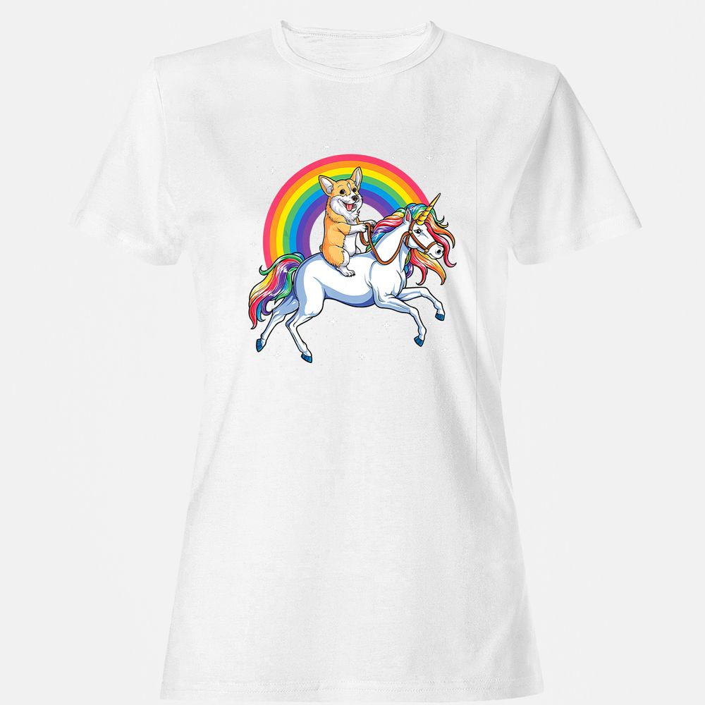 Women's T-Shirt - QVYRL5DG - White - 16