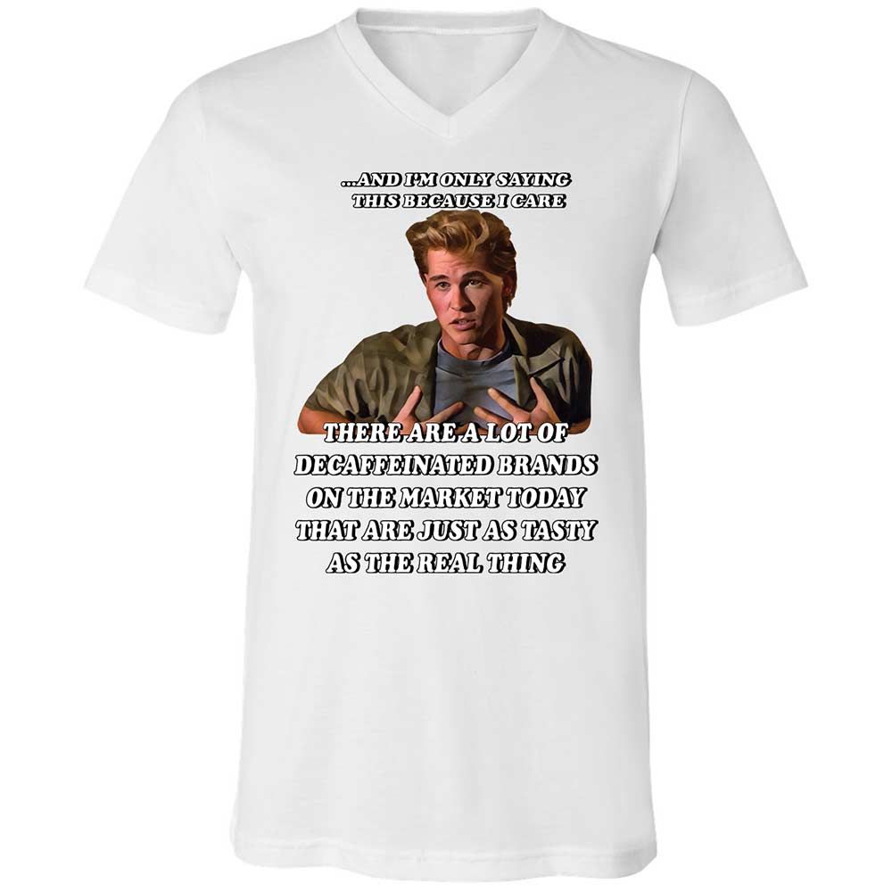 Unisex V-Neck T-Shirt - XBHUR28S - White - 16