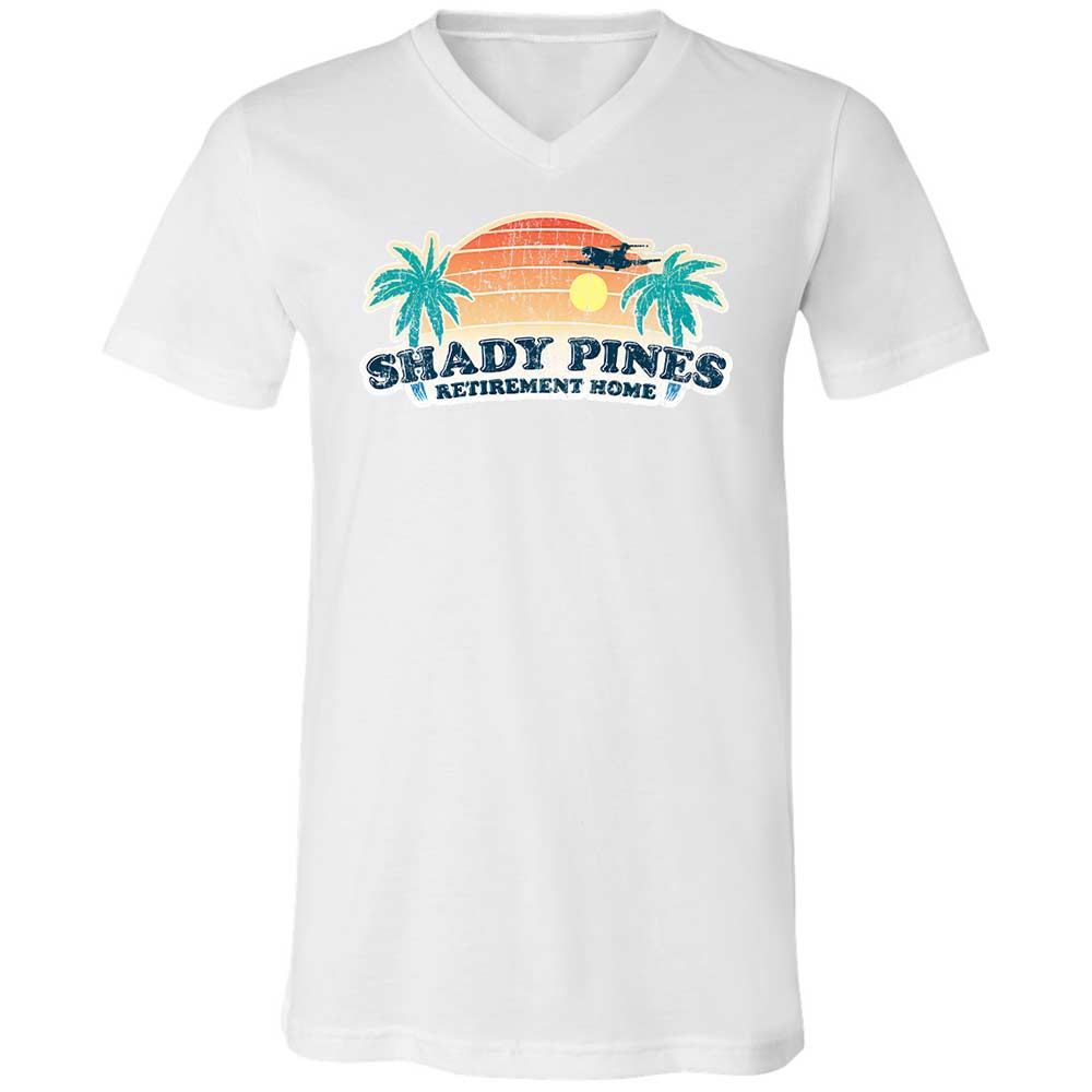 Unisex V-Neck T-Shirt - E35MQKQS - White - 16