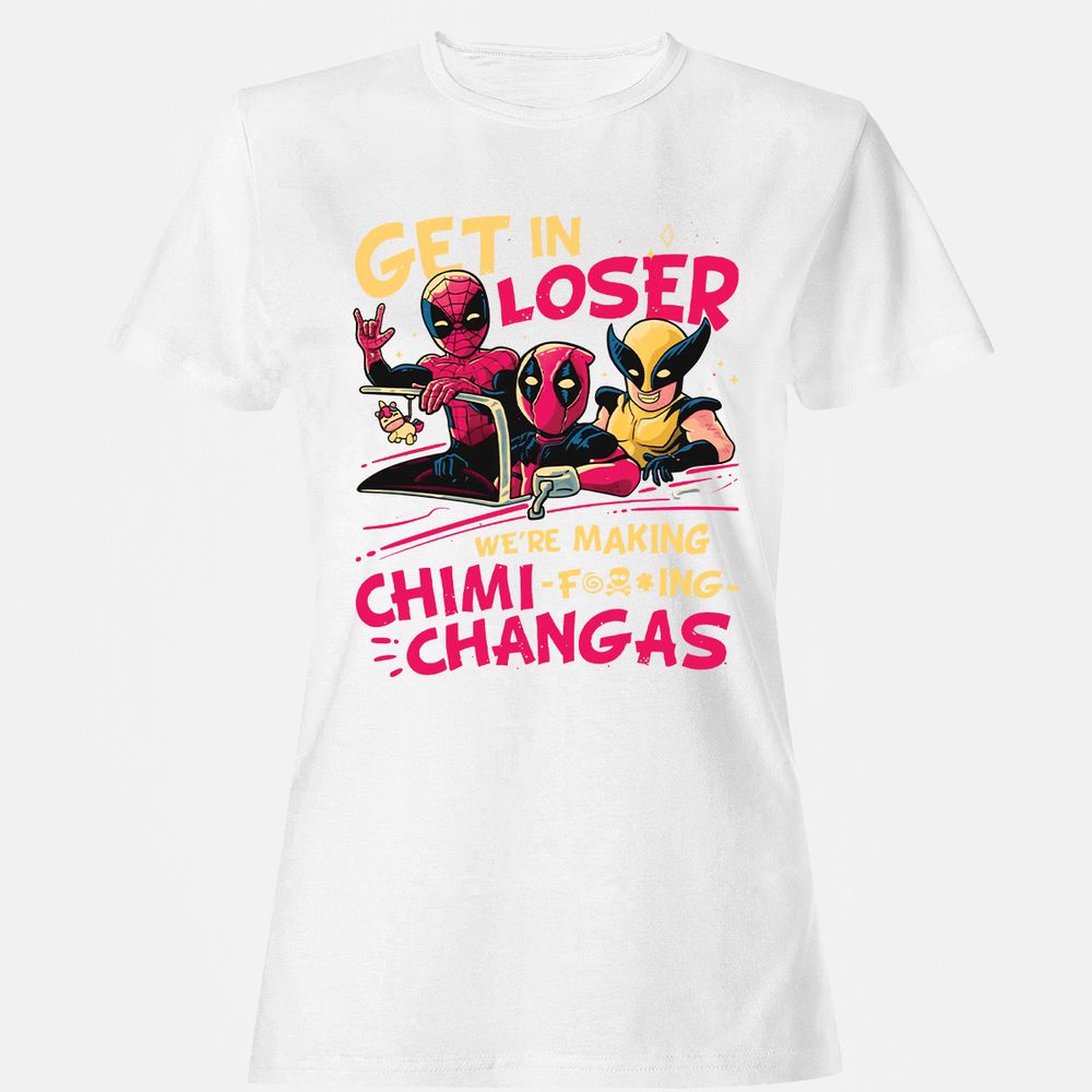 Women's T-Shirt - H3REQ1K9 - White - 16