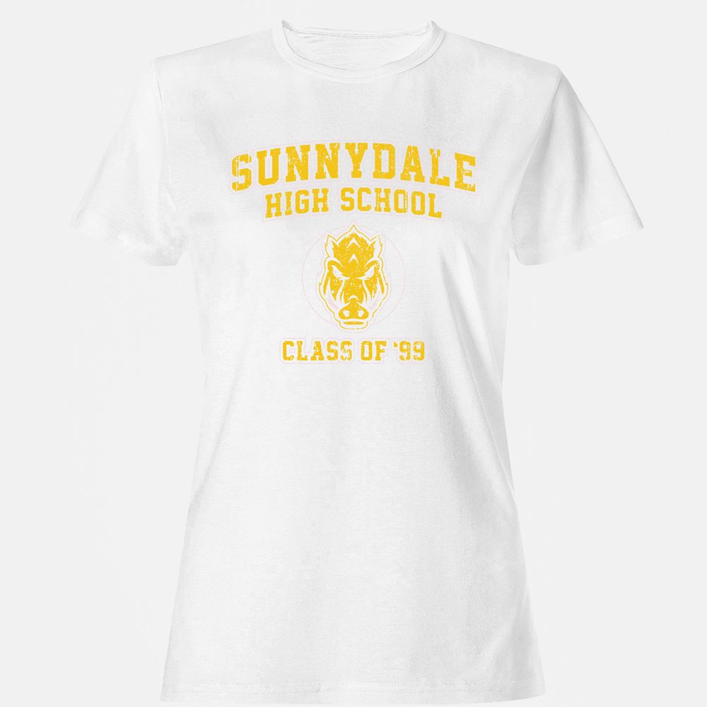 Women's T-Shirt - V62ADS5X - White - 16