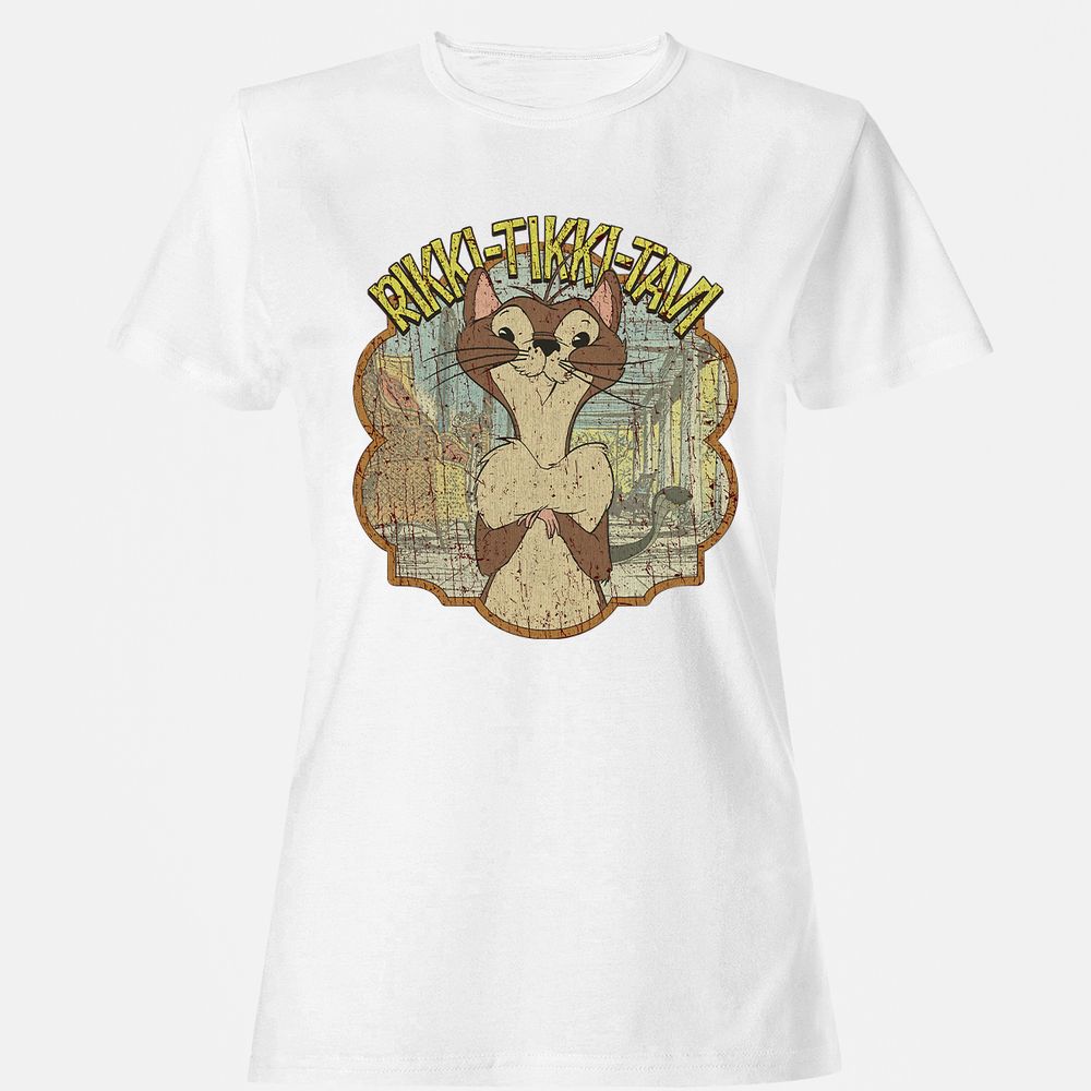 Women's T-Shirt - 4BYU7VZQ - White - 16