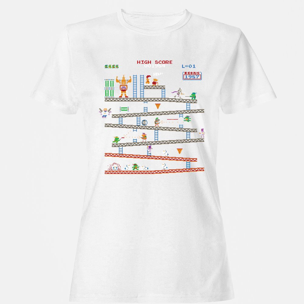 Women's T-Shirt - T6WDX61D - White - 16