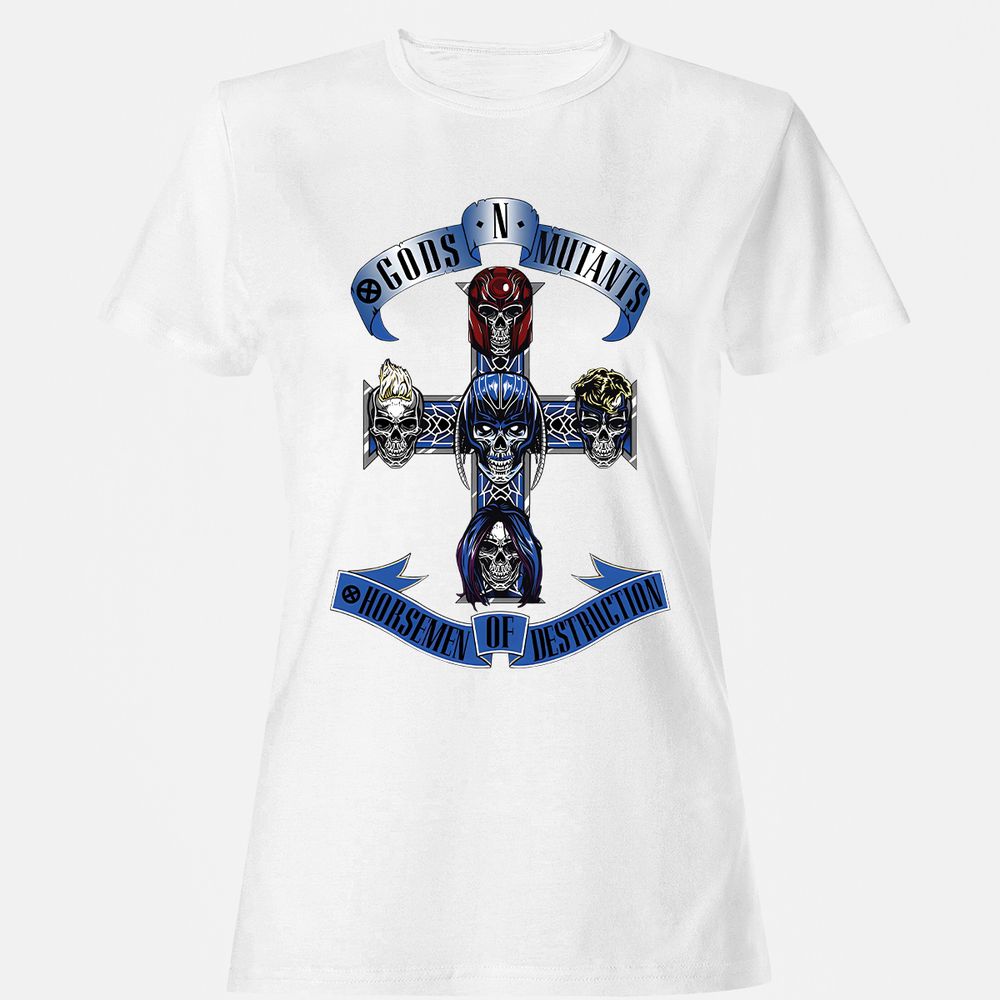 Women's T-Shirt - H9MTCU9K - White - 16