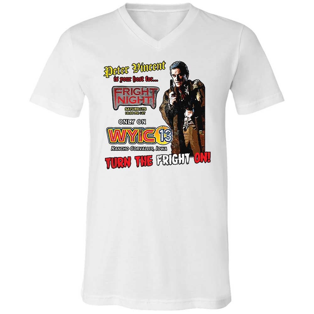 Peter Vincent Fright horror night cult - White - 16