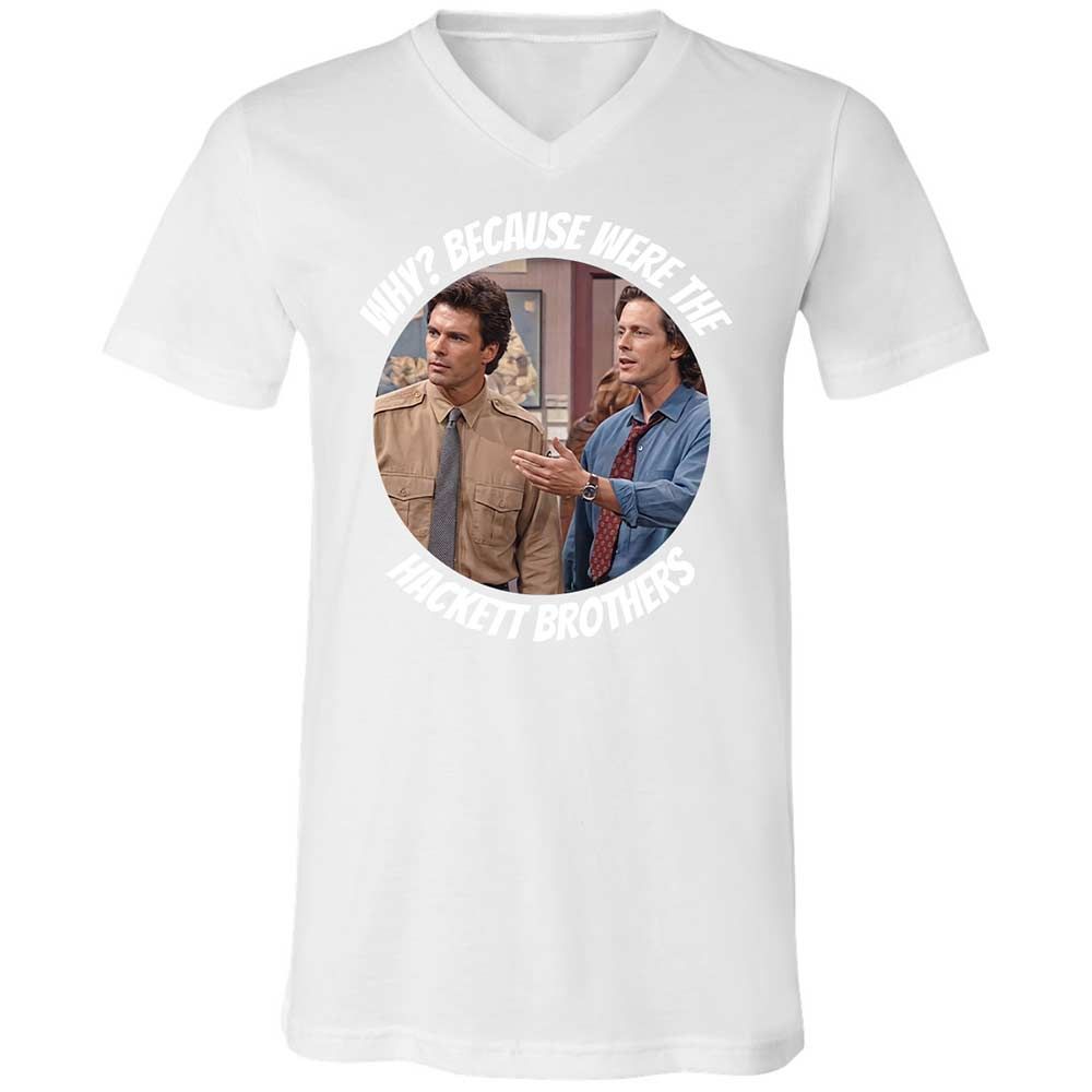 Unisex V-Neck T-Shirt - 1LP18TTS - White - 16