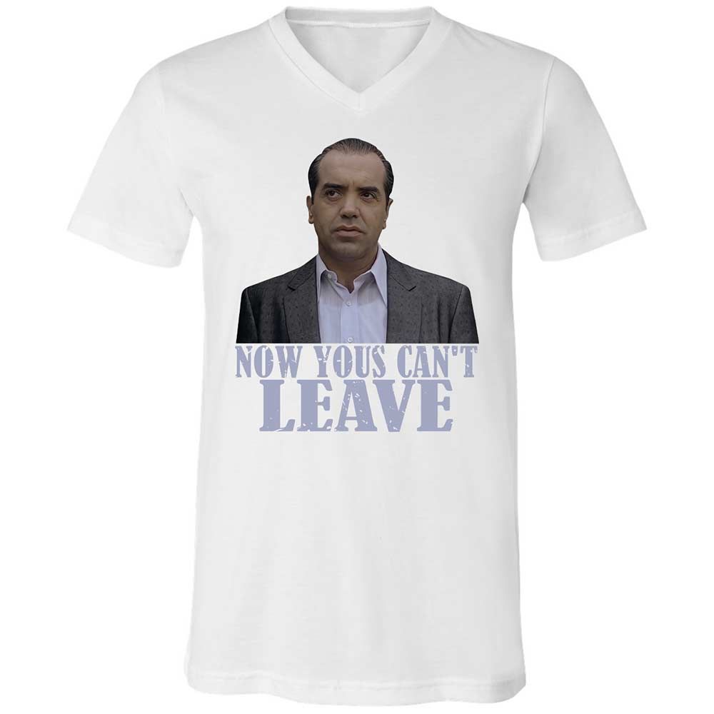 Unisex V-Neck T-Shirt - L3LRG4L3 - White - 16