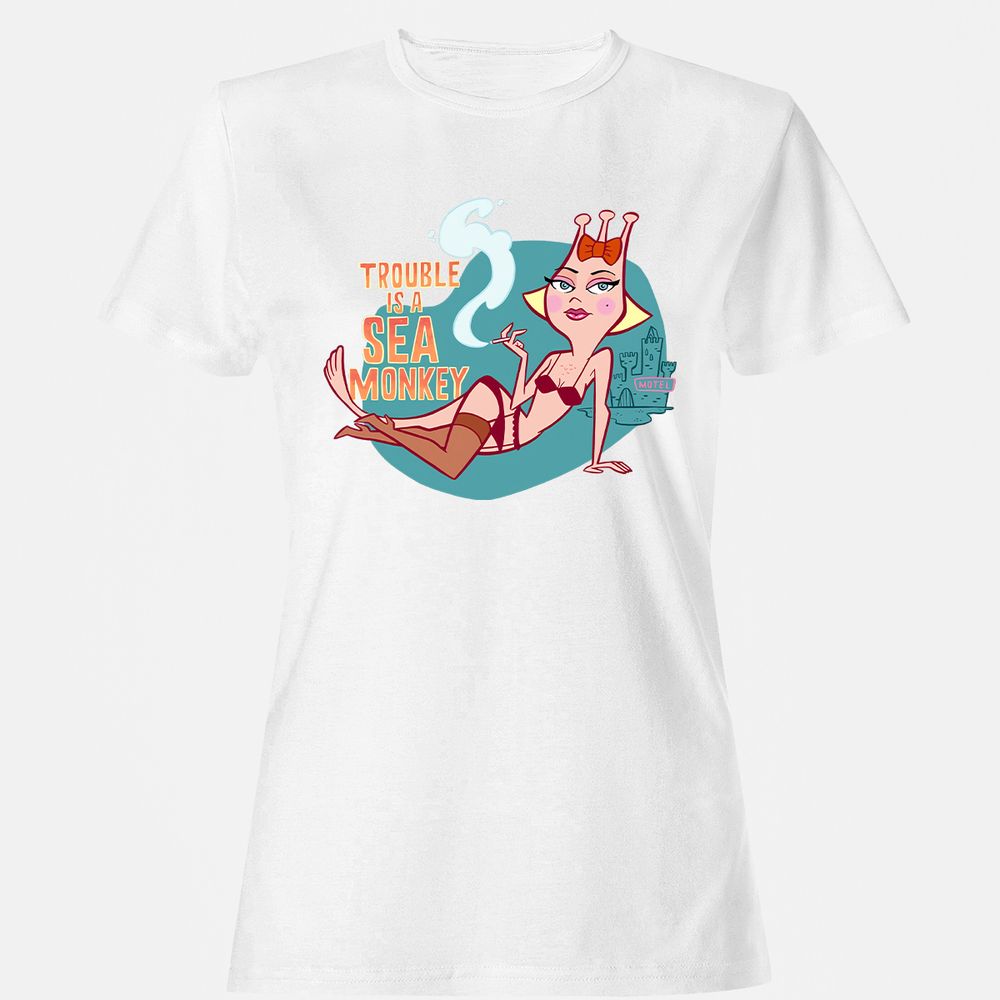 Women's T-Shirt - 9RL5BVJ6 - White - 16