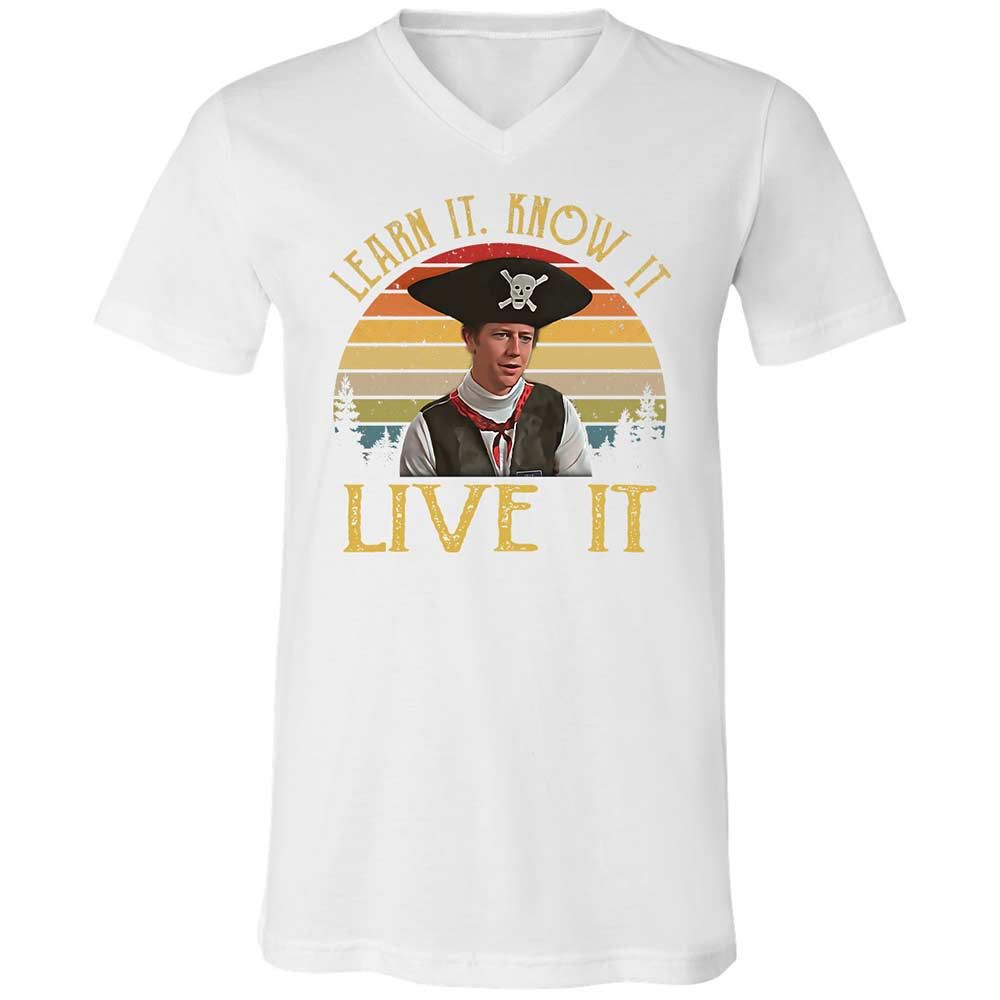 Unisex V-Neck T-Shirt - 3GALM913 - White - 16