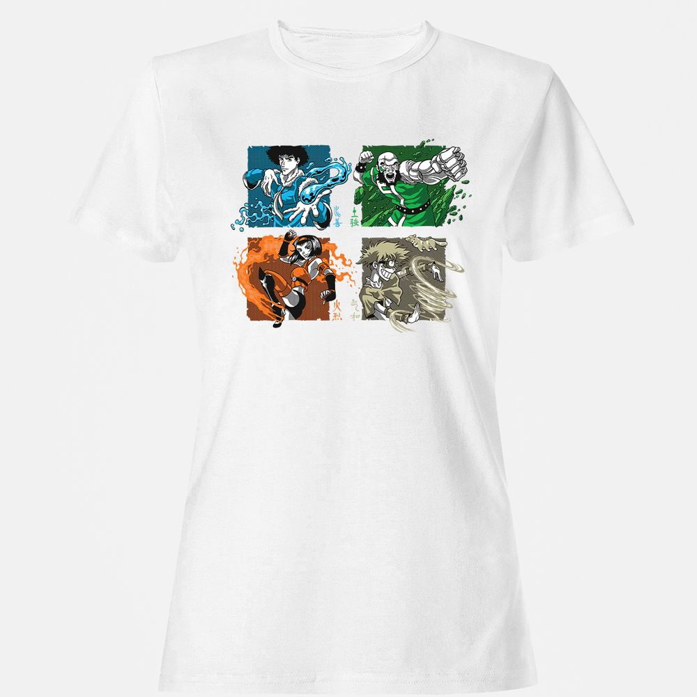 Women's T-Shirt - ZCFBQXRC - White - 16
