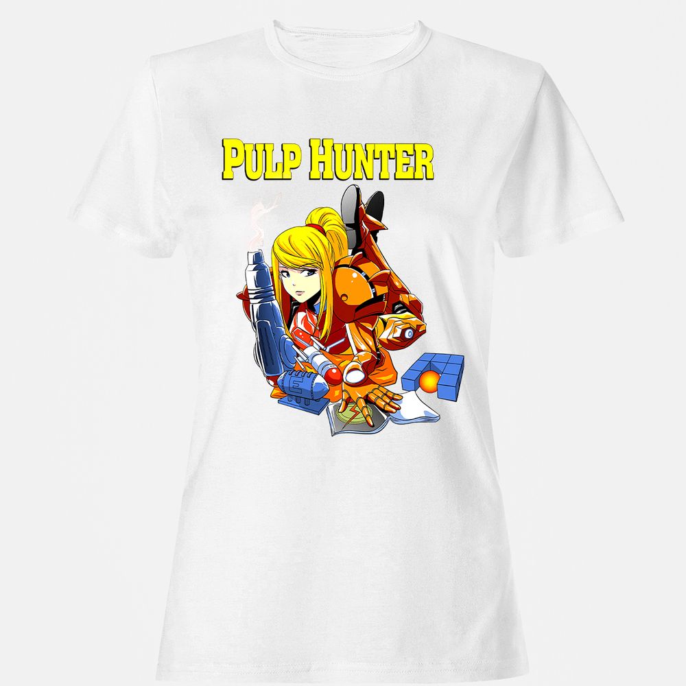 Women's T-Shirt - Q4HU9R7D - White - 16