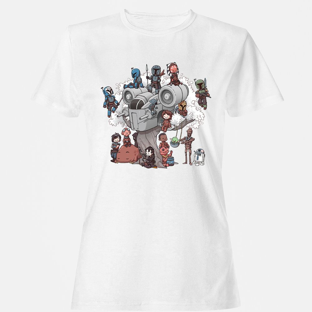 Women's T-Shirt - EXTLK7RN - White - 16