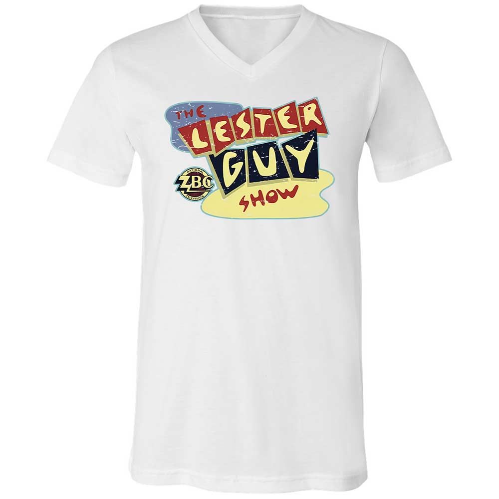Unisex V-Neck T-Shirt - UR9XNNQV - White - 16