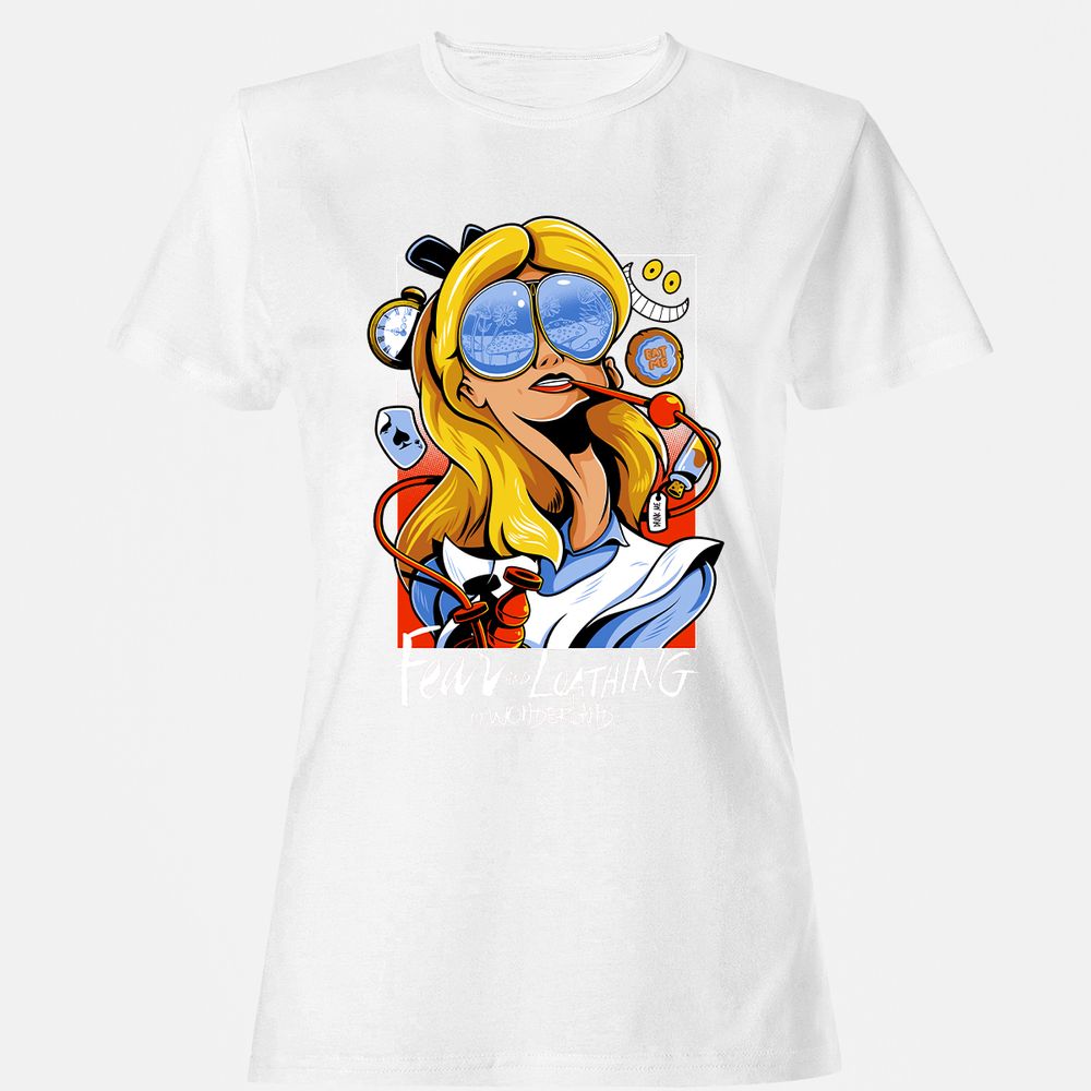 Women's T-Shirt - NNS3QBPB - White - 16