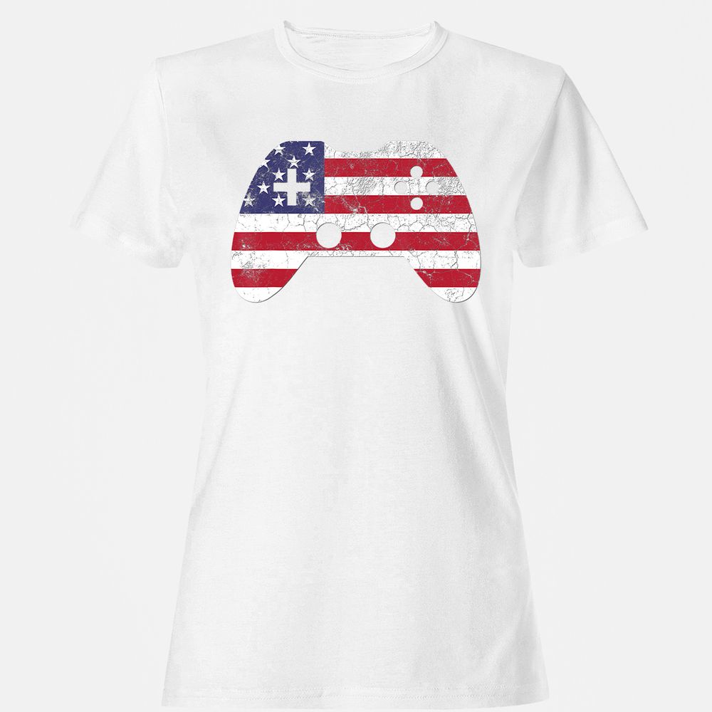 Women's T-Shirt - HMUECVE4 - White - 16