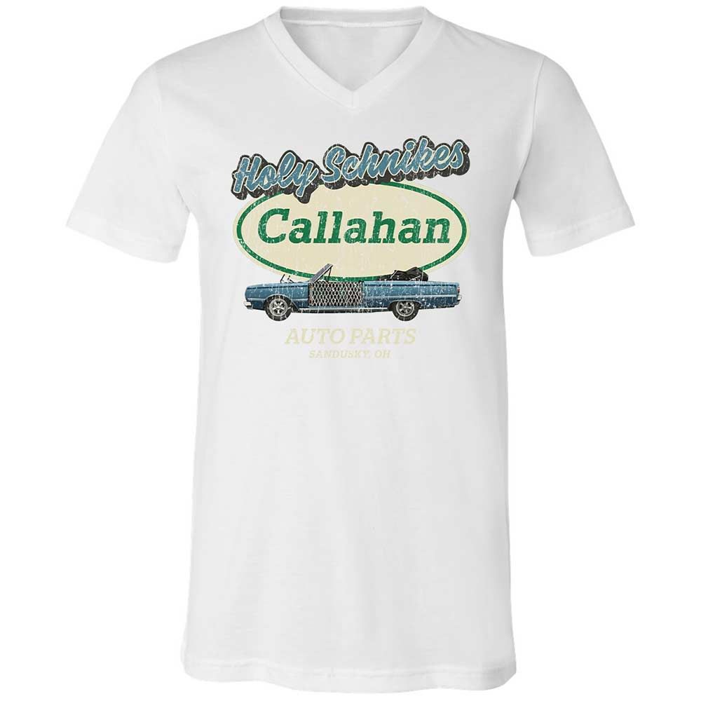 Unisex V-Neck T-Shirt - YF5AFXAS - White - 16