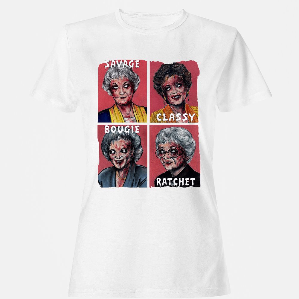 Women's T-Shirt - G9UMJP7W - White - 16