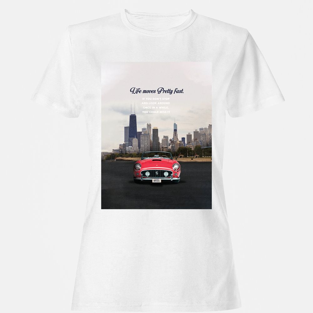 Women's T-Shirt - EUA64RK6 - White - 16