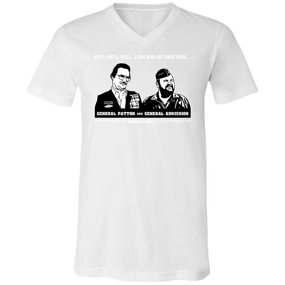 Unisex V-Neck T-Shirt - KND5NS4W - White - 16