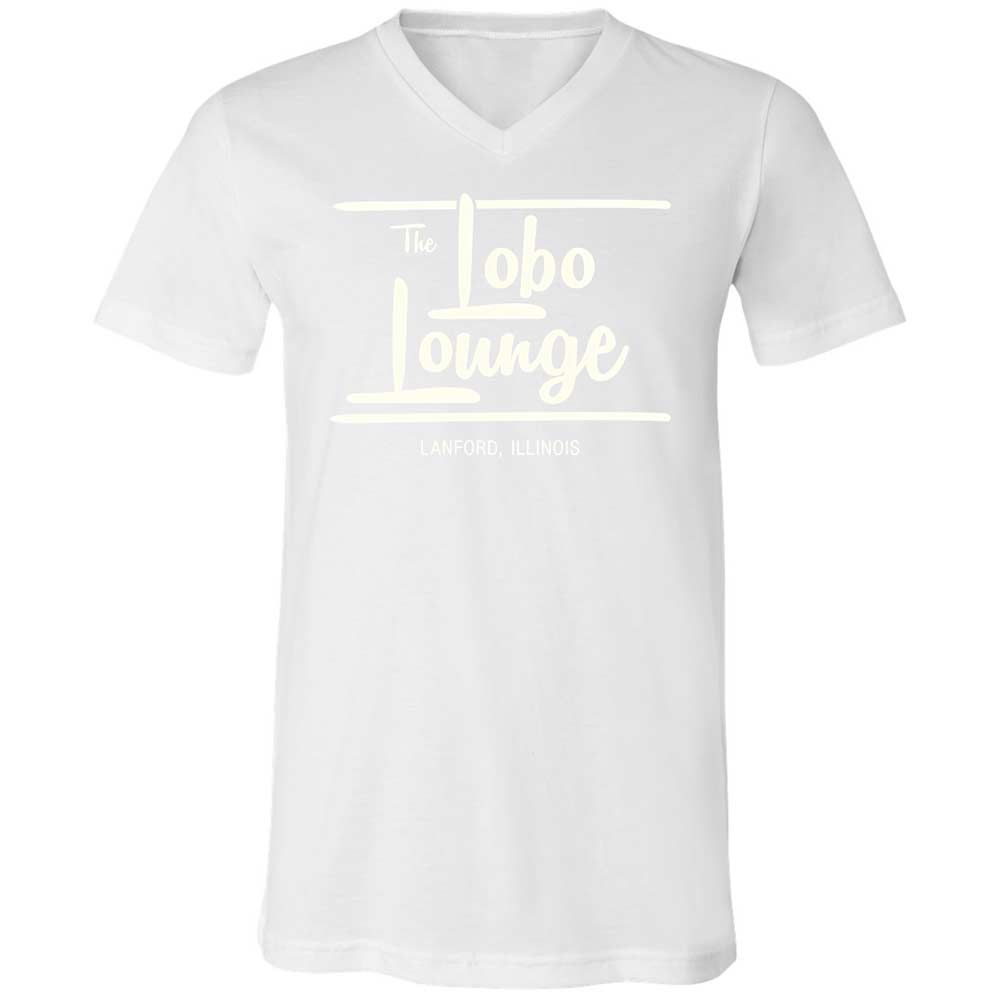 Unisex V-Neck T-Shirt - 6RTNLUAR - White - 16
