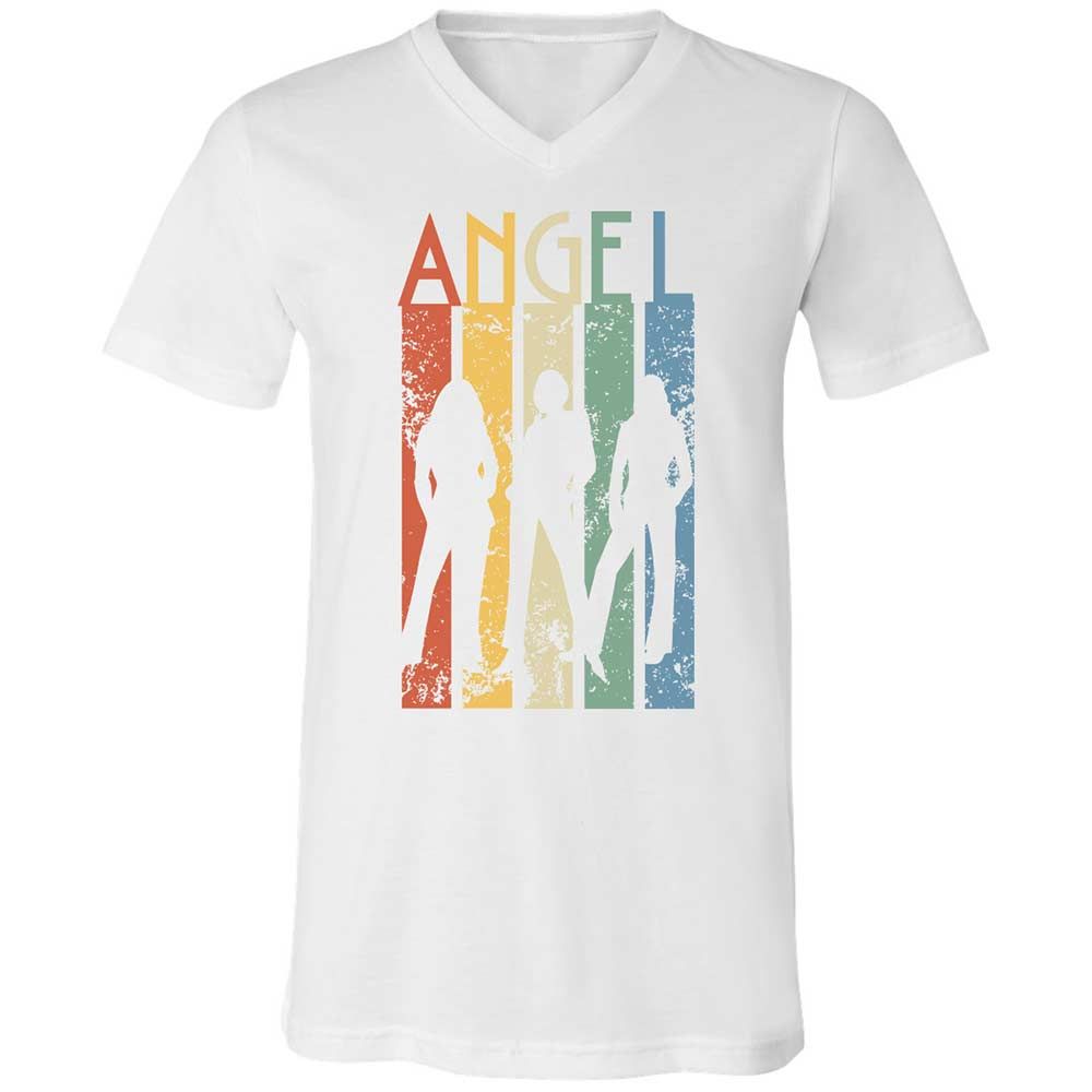 Unisex V-Neck T-Shirt - 33B4YM4W - White - 16
