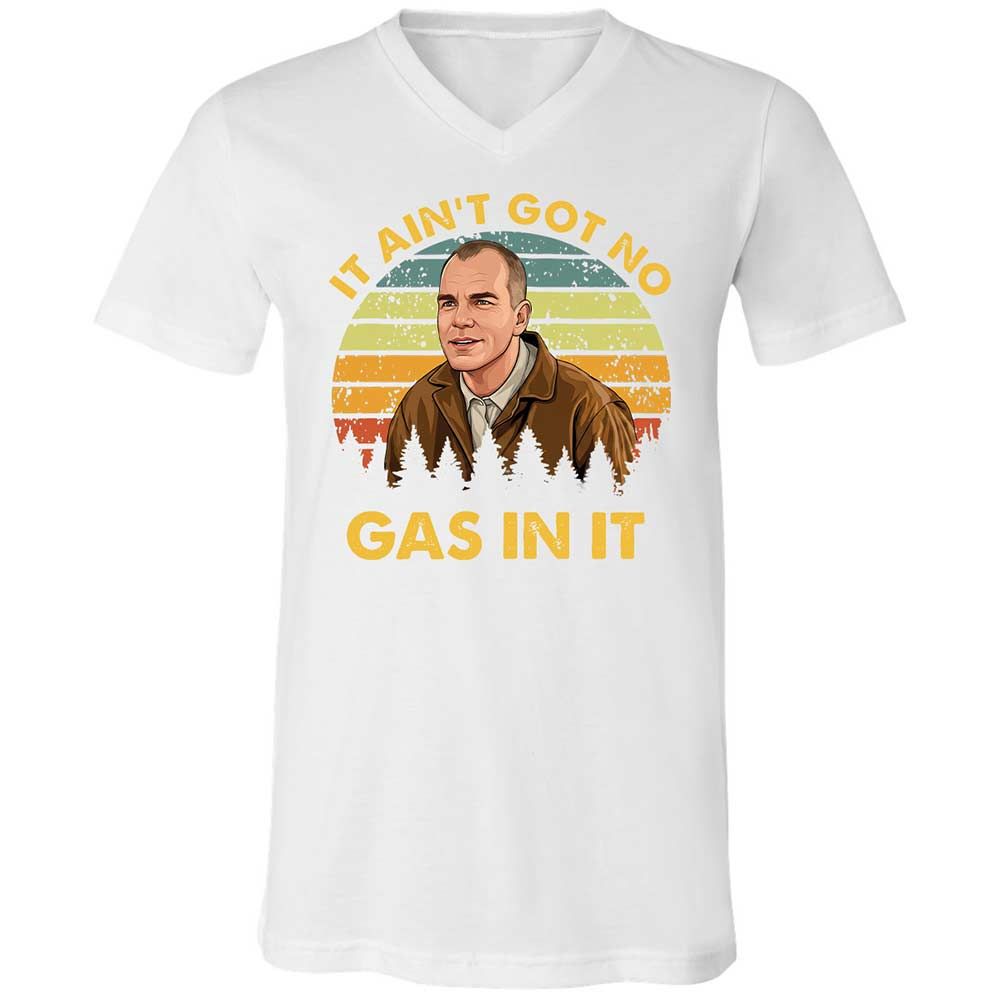 Unisex V-Neck T-Shirt - 4DG7CU7Q - White - 16