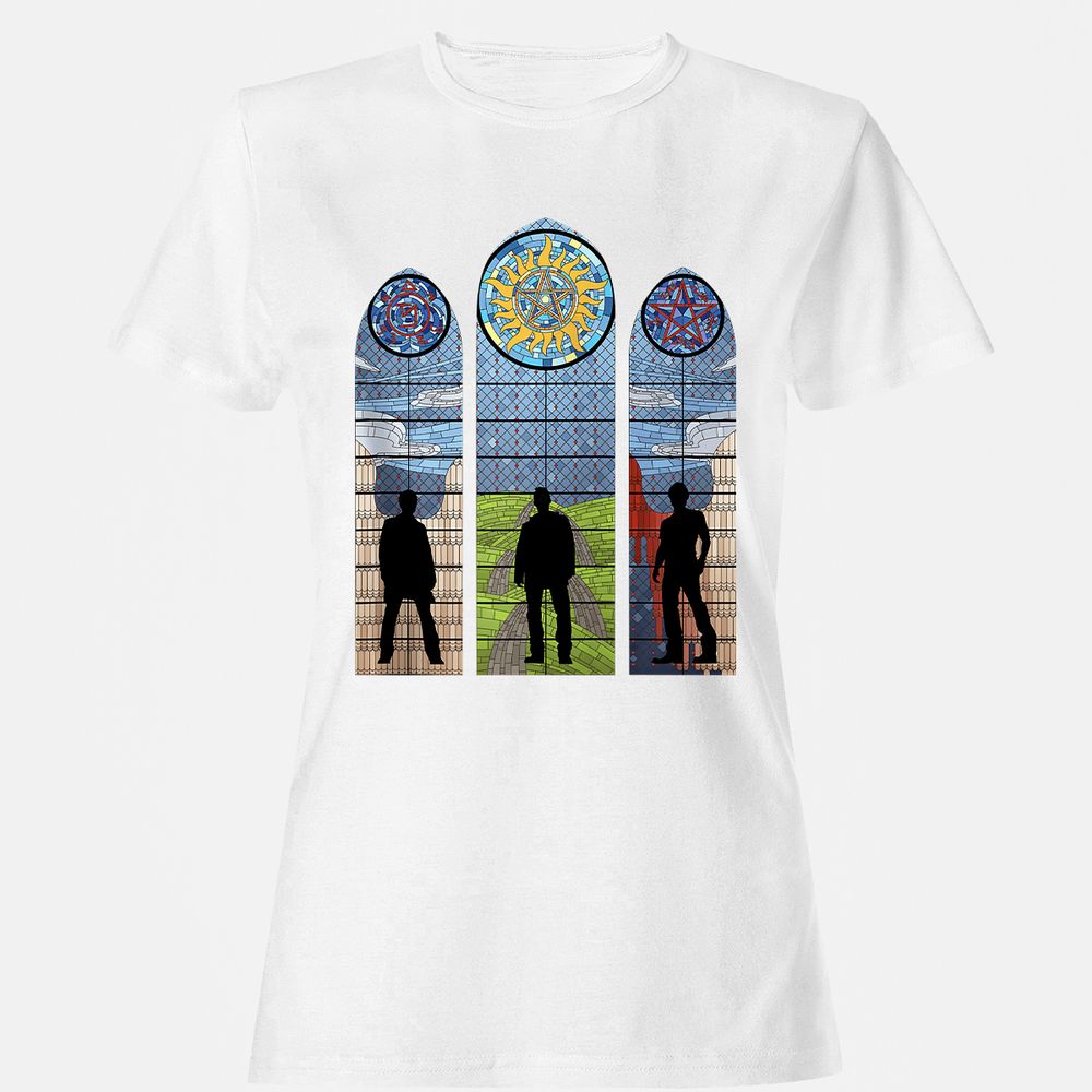 Women's T-Shirt - J7XWSB6Y - White - 16