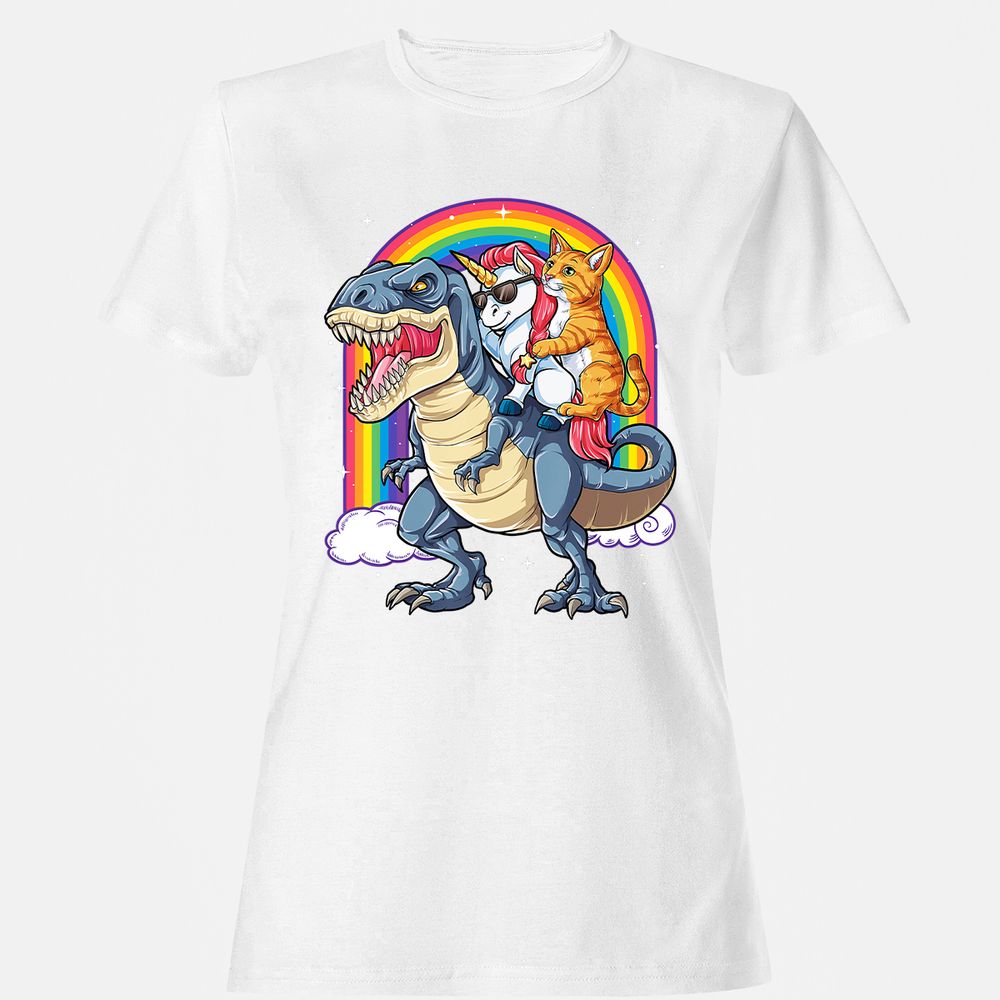 Women's T-Shirt - 14WTYBKM - White - 16