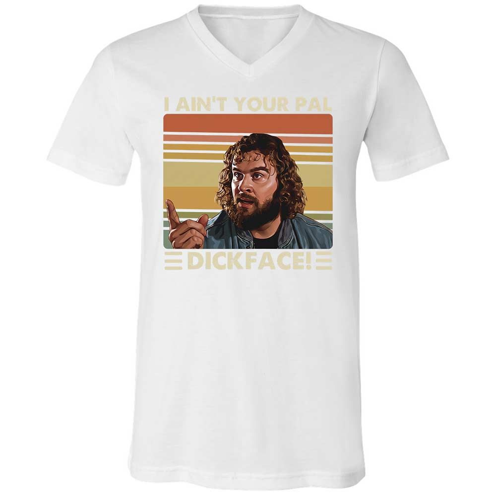 Unisex V-Neck T-Shirt - 7171MR1X - White - 16