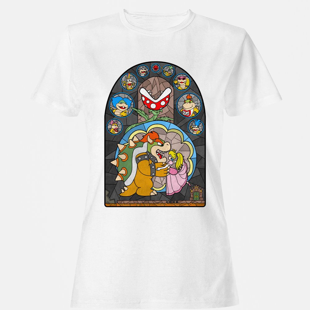 Women's T-Shirt - 6U2RTMDD - White - 16