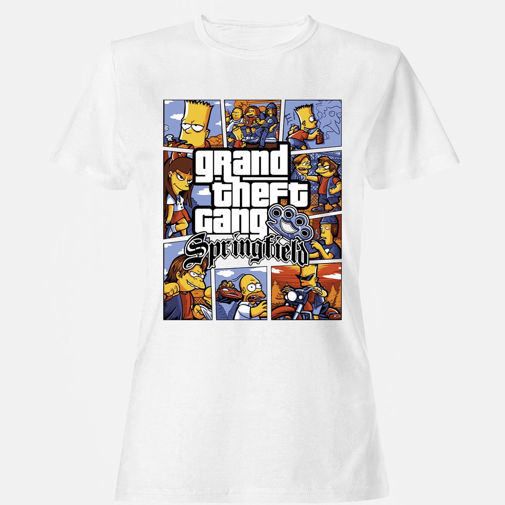 Women's T-Shirt - 2U7DKQSM - White - 16