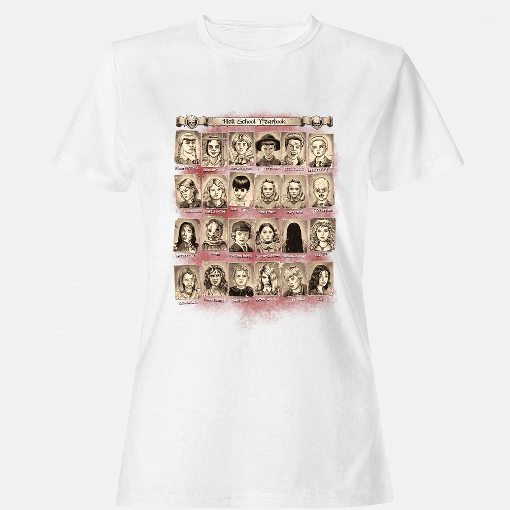 Women's T-Shirt - VQCC3P73 - White - 16