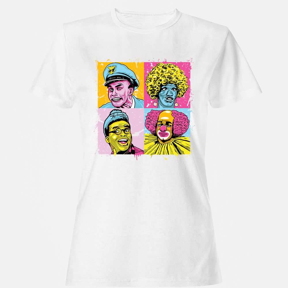 Women's T-Shirt - 11QS48YL - White - 16